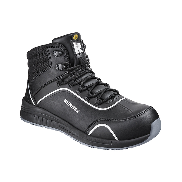 RUNNEX® S3S-ESD-Sicherheitsschnürstiefel SportStar schwarz
