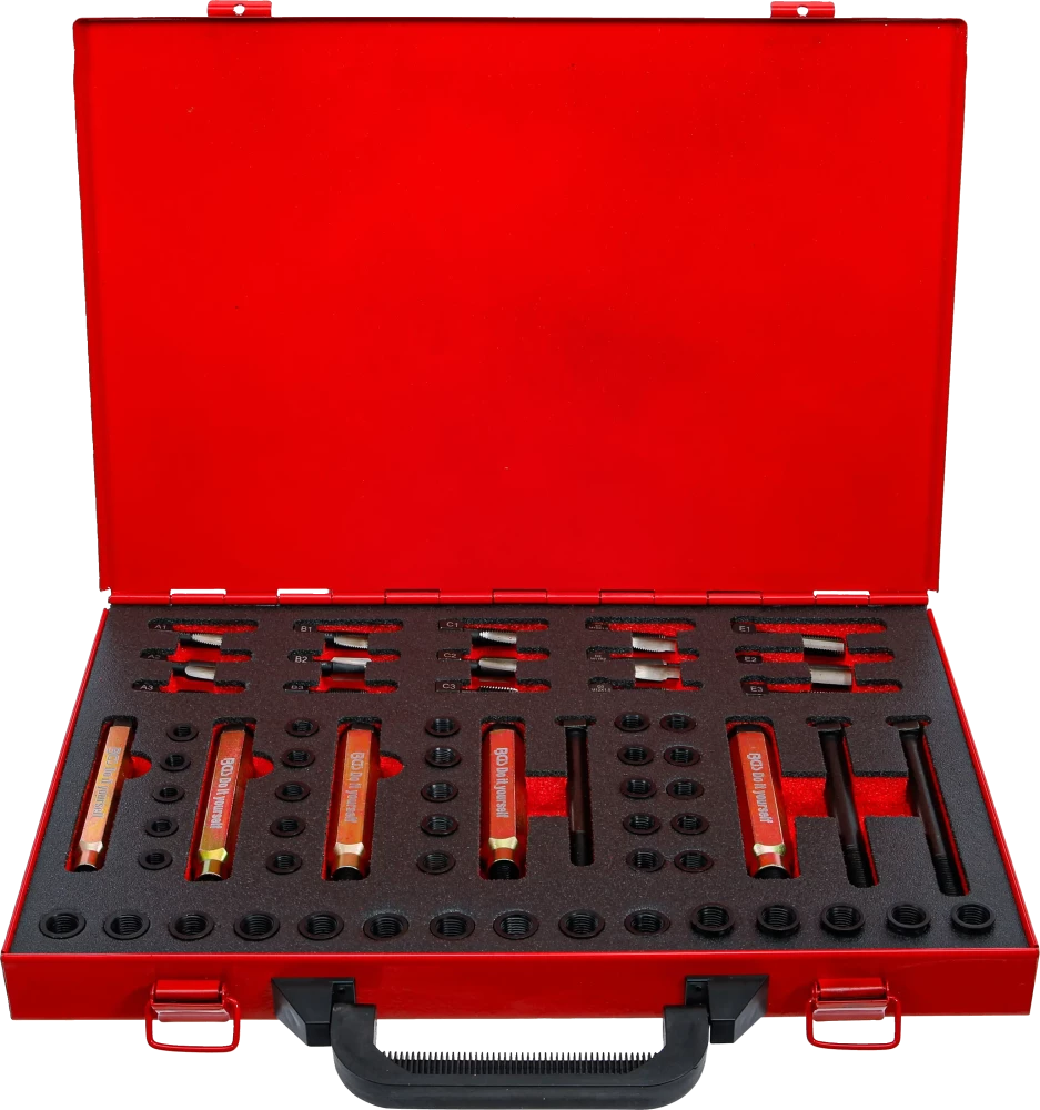 Reparatursatz für Glühkerzengewinde, M8 - M9 - M10 - M12