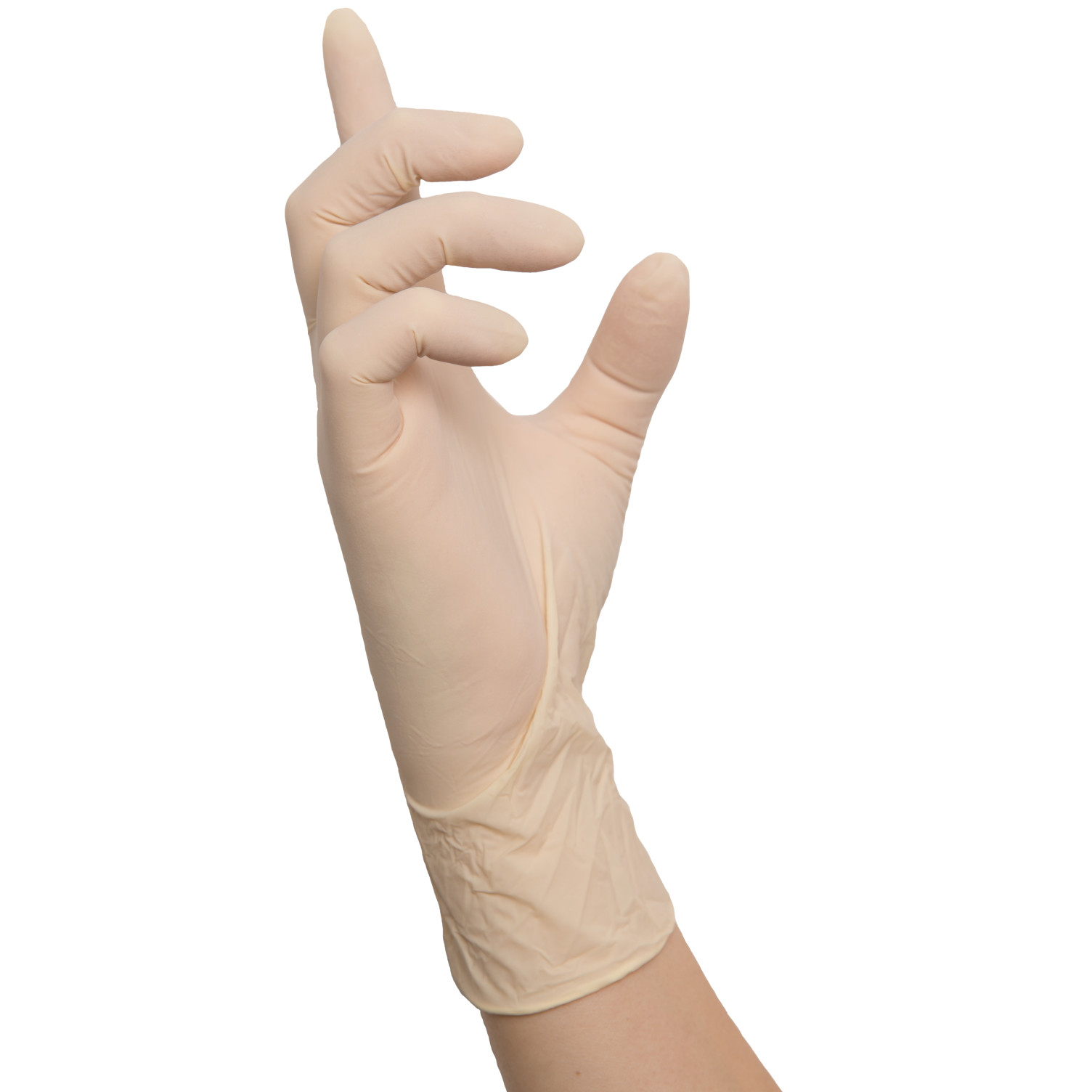 Handschuh IDEAL CARE Latex-Einmalhandschuhe