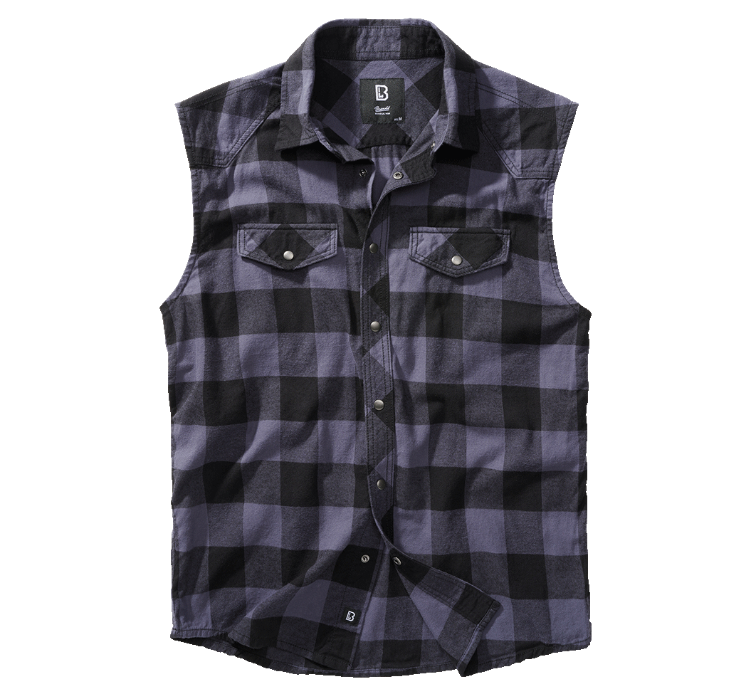 Check Shirt Sleeveless