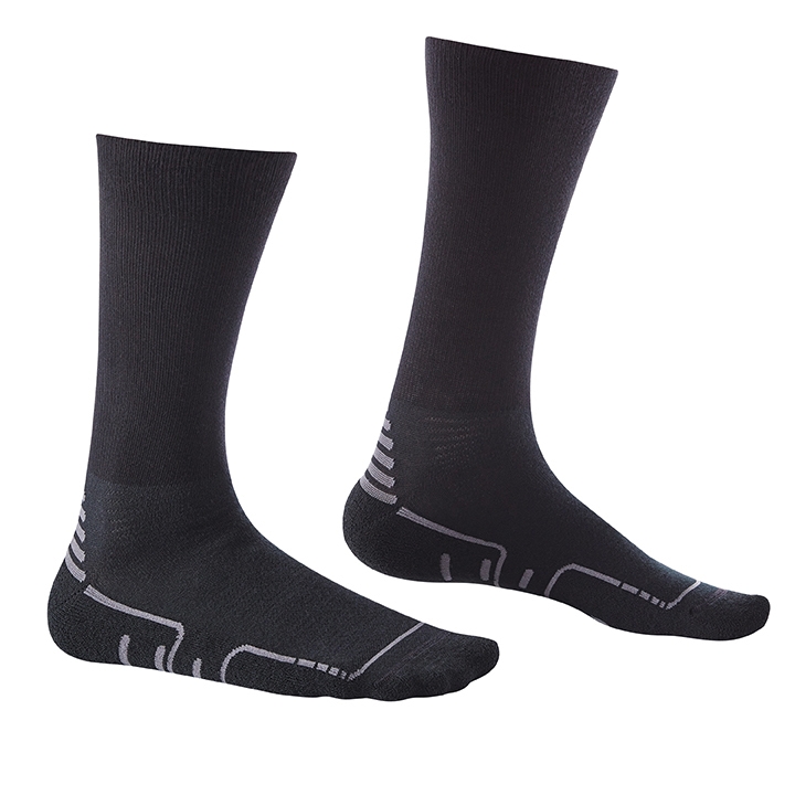 RUNNEX® ESD-Wintersocken schwarz/grau