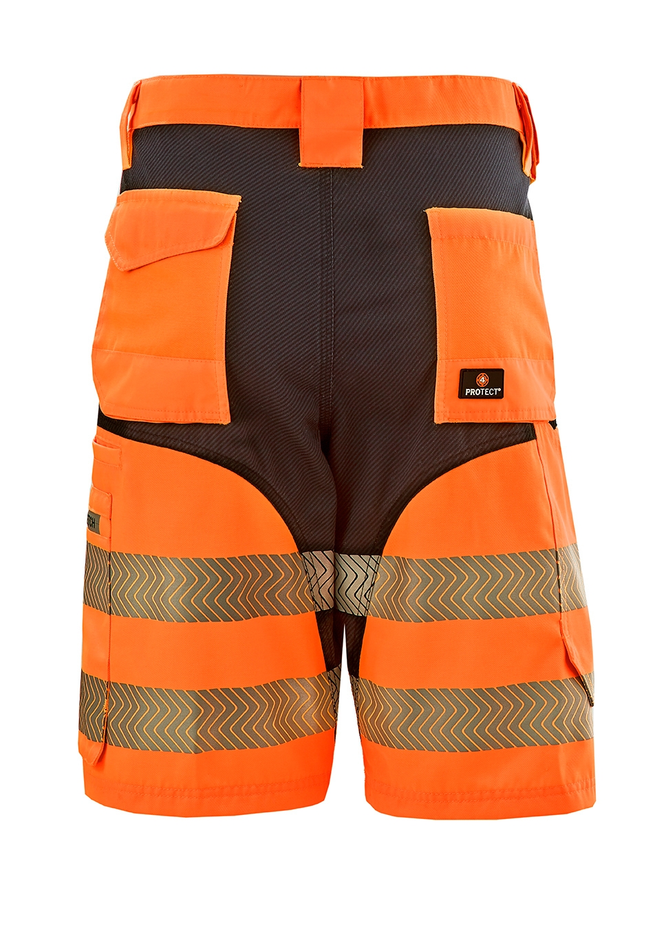 4PROTECT® Warnschutz-Shorts PATERSON leuchtorange