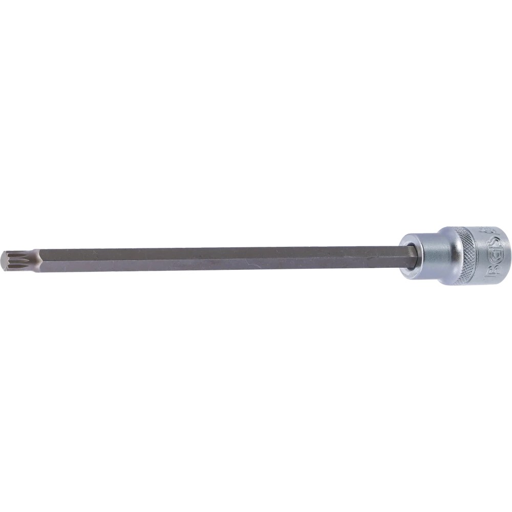Bit-Einsatz, Länge 200 mm, Antrieb Innenvierkant 12,5 mm (1/2"), Innenvielzahn (für XZN) M8