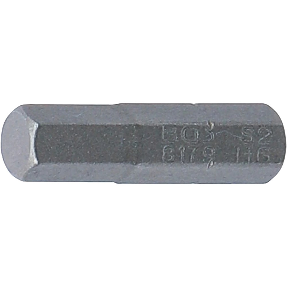Bit, Länge 25 mm, Antrieb Außensechskant 6,3 mm (1/4"), Innensechskant 6 mm