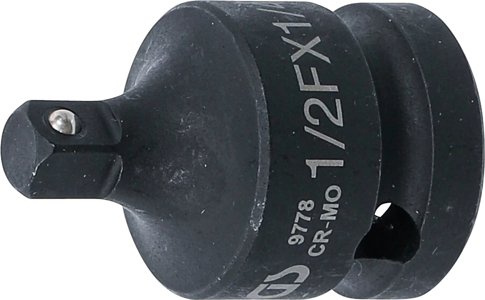 Kraft-Steckschlüssel-Adapter, Innenvierkant 12,5 mm (1/2") - Außenvierkant 6,3 mm (1/4")