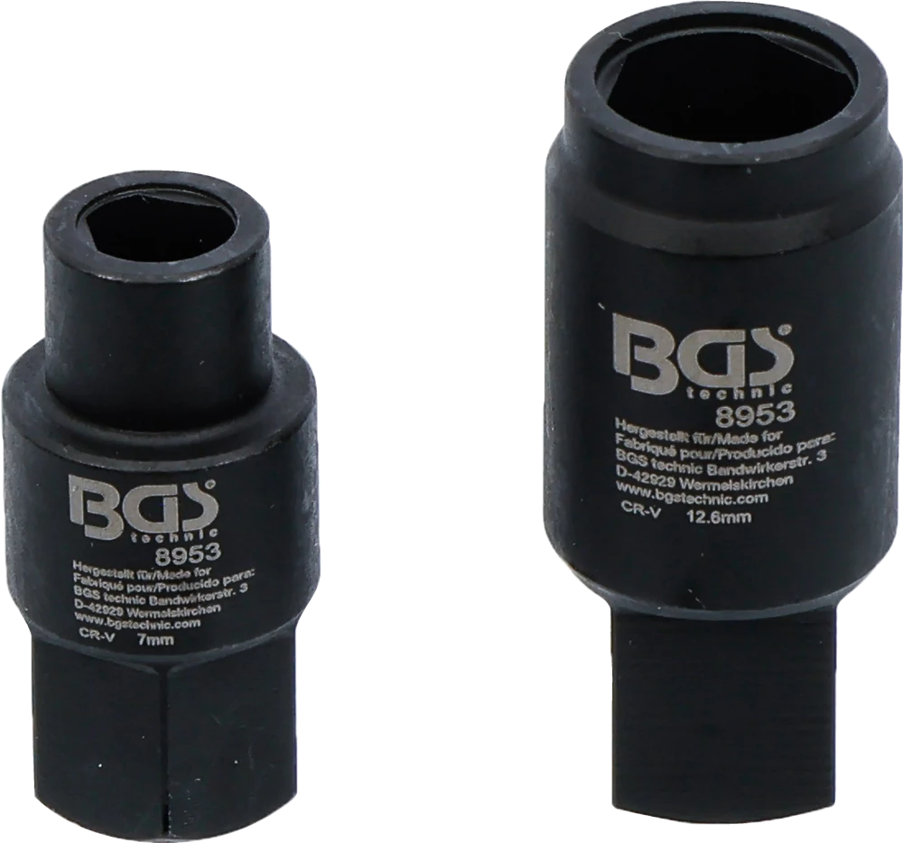 Einsätze für Bosch Einspritzpumpen, 3-Kant, 7 / 12,6 mm