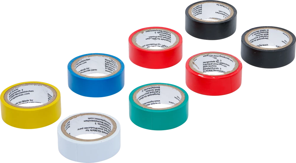 COLOR Multi-Klebeband Set, 18 mm x 3 m, 8-tlg.
