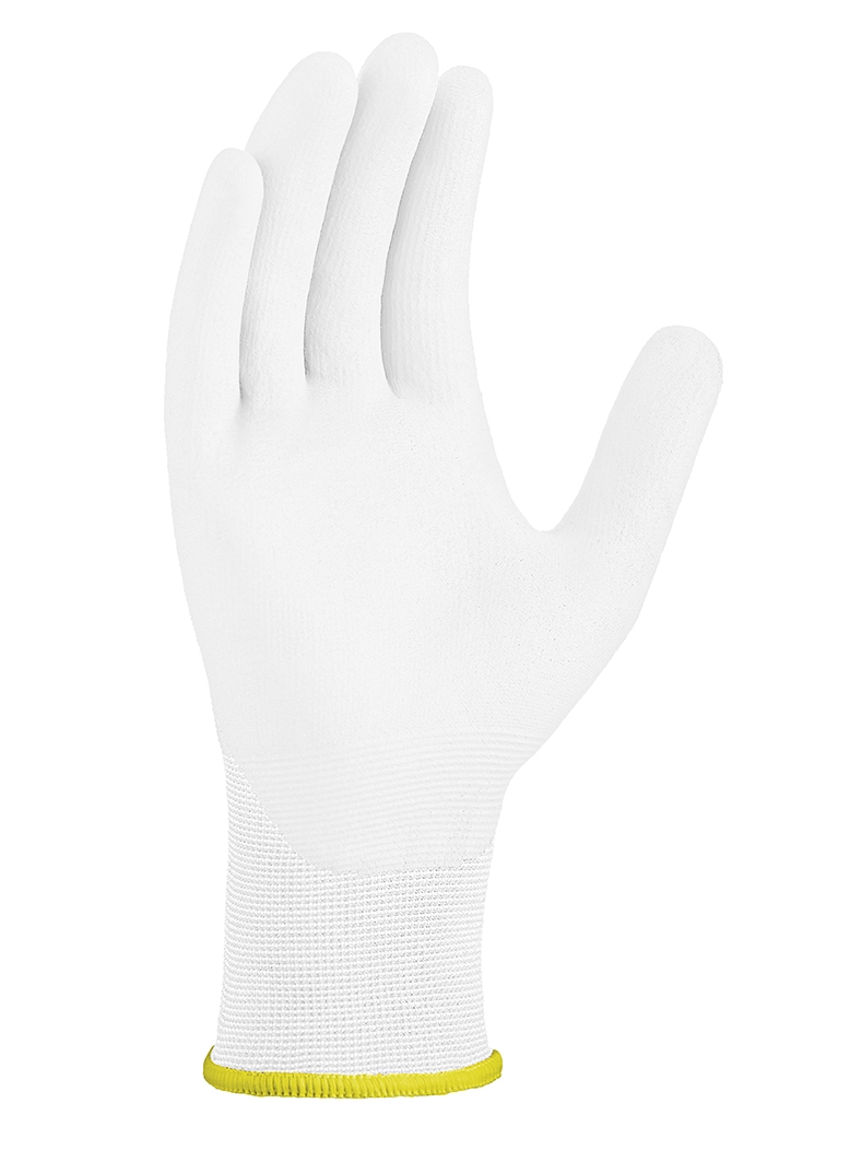 teXXor® Nylon-Strickhandschuhe WHITE TOUCH® weiß/weiß