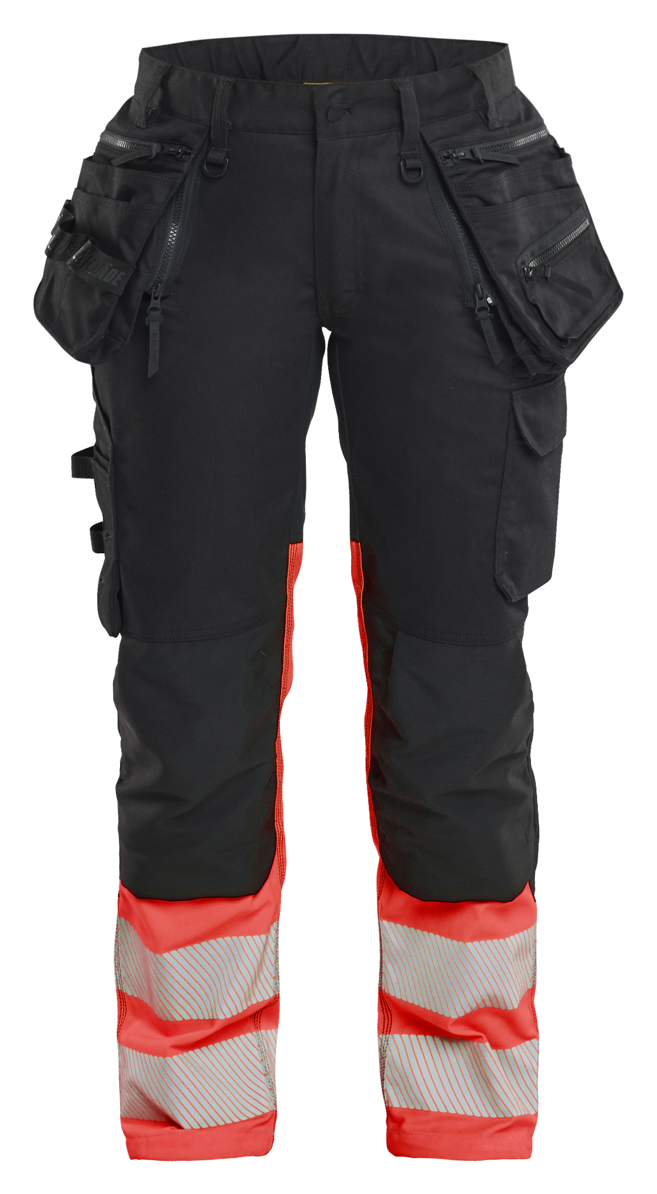 Damen High Vis Arbeitshose Stretch
