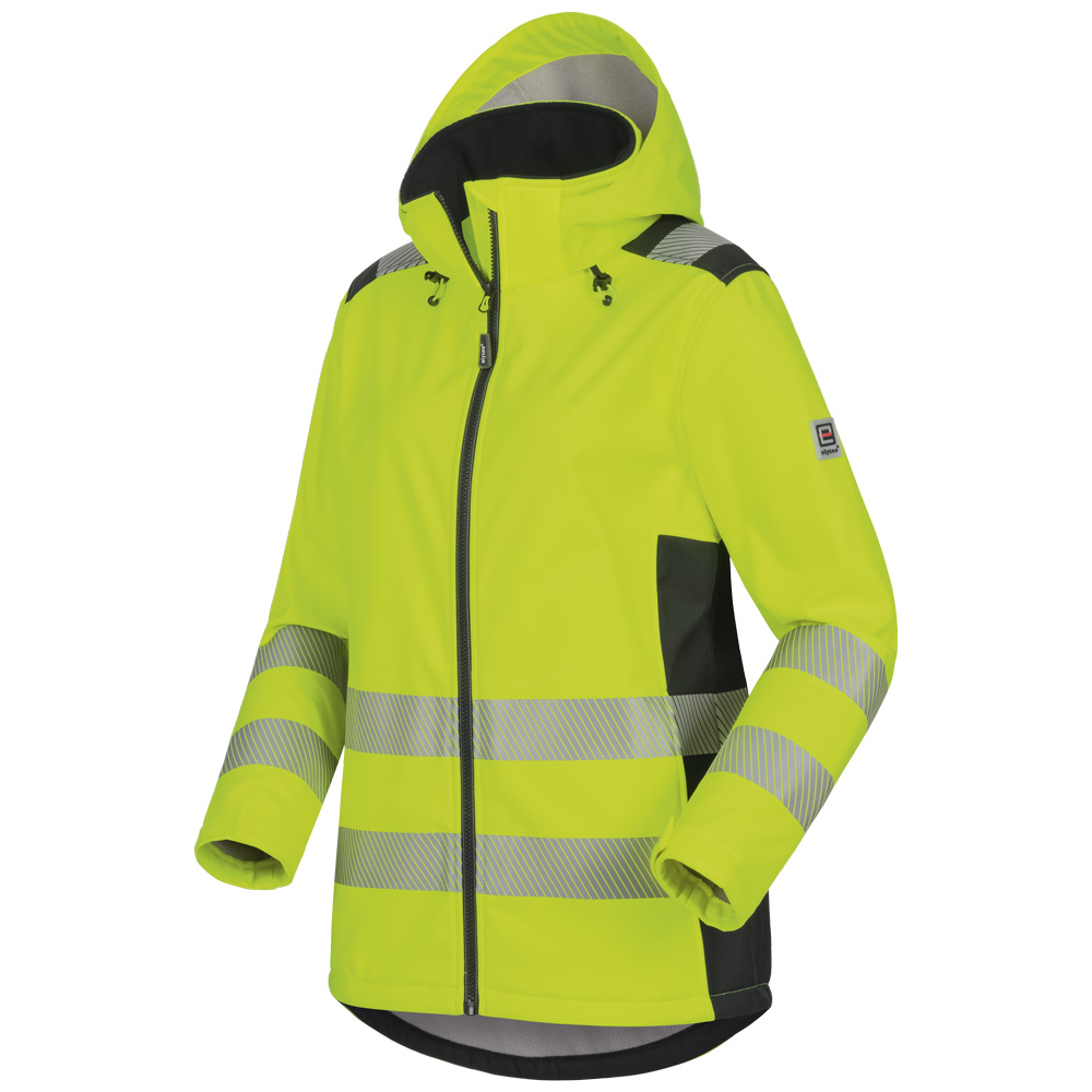 Damen Warnschutz-Softshelljacke Erja