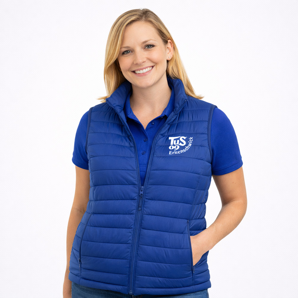 Unisex Steppweste royal