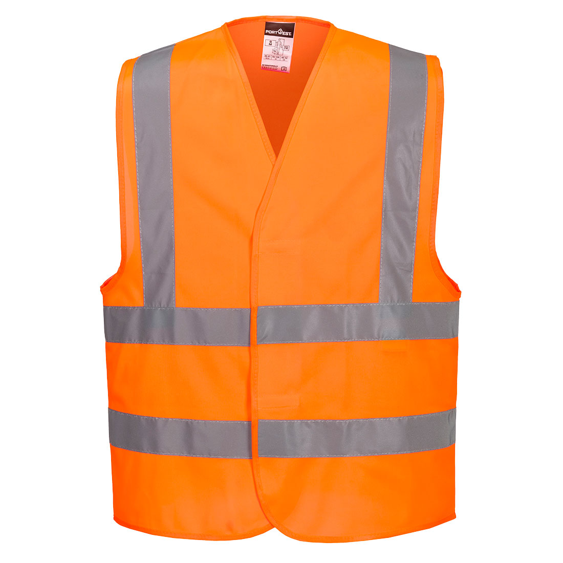 ES1 Essential Hi-Vis Weste mit Schulterreflexband