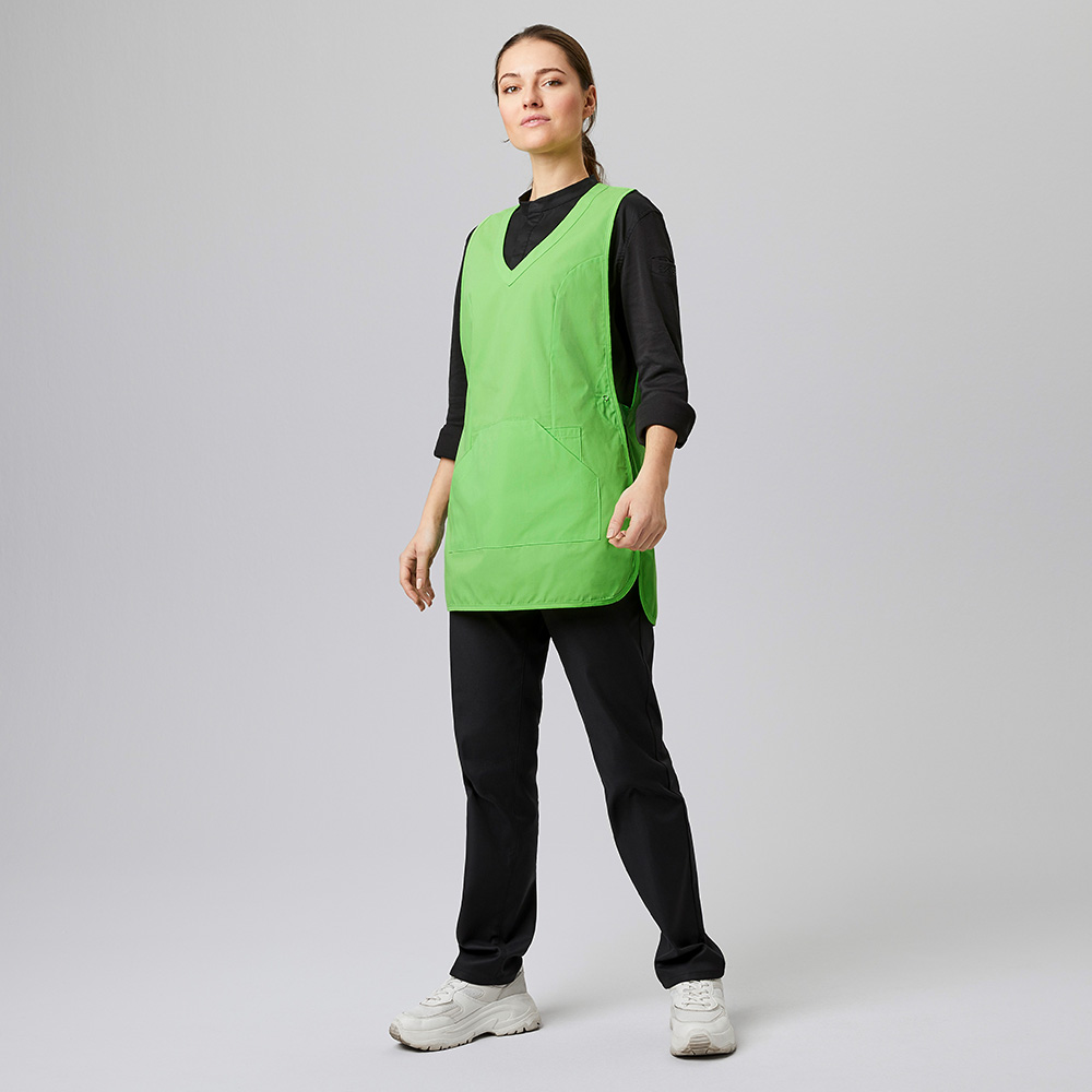 Überwurfschürze, lemon green
