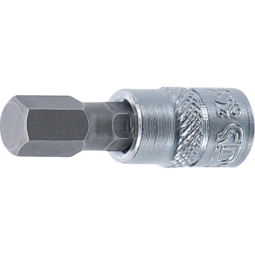 Bit-Einsatz, Antrieb Innenvierkant 6,3 mm (1/4"), Innensechskant 5/16"