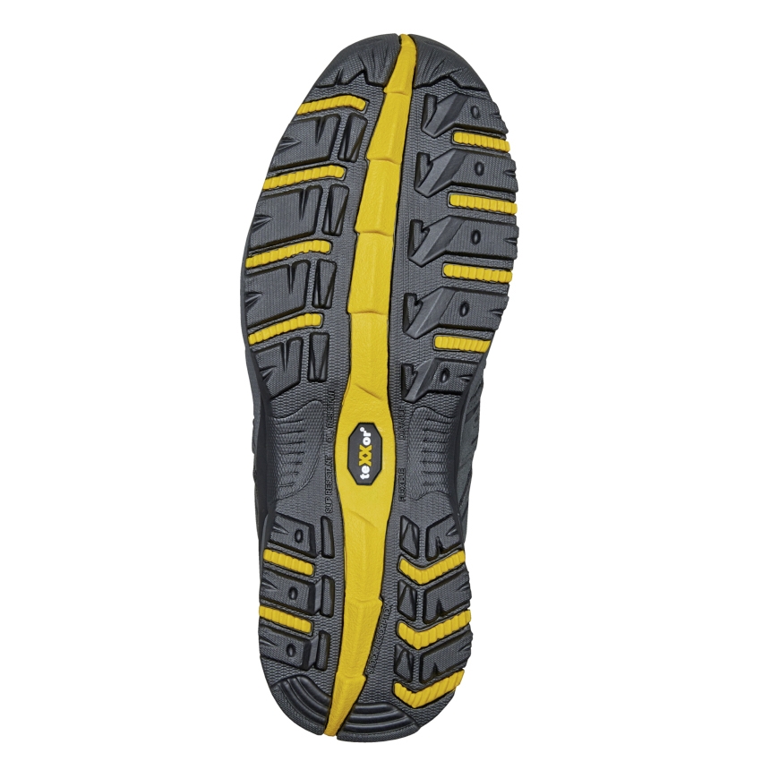 teXXor® S1-Sicherheitshalbschuhe LYON schwarz/gelb