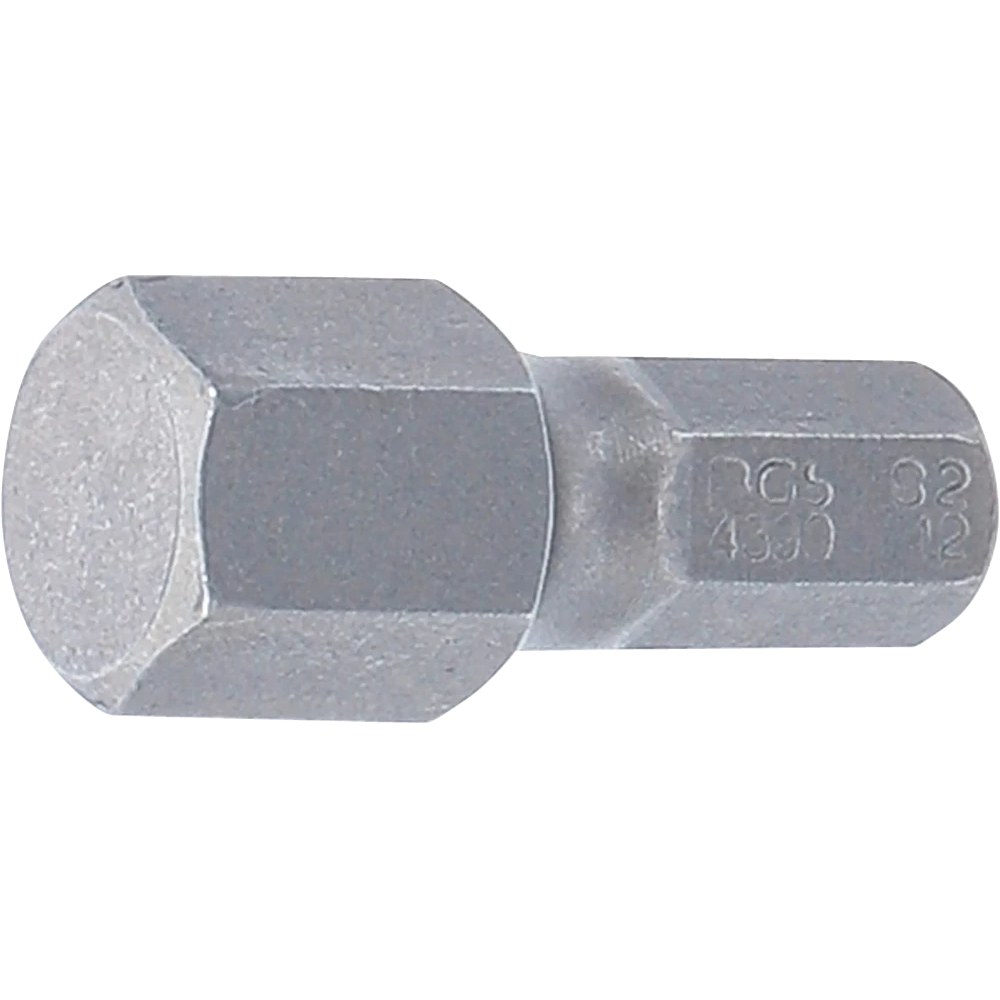Bit, Länge 30 mm, Antrieb Außensechskant 8 mm (5/16"), Innensechskant 12 mm