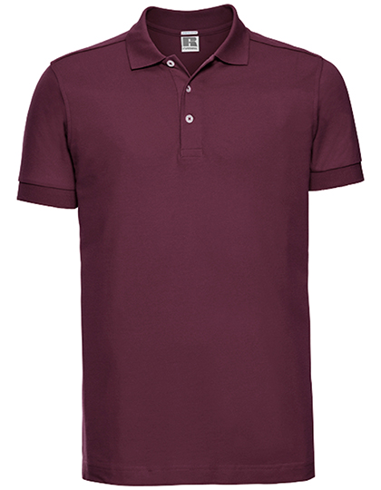 Men's Fitted Stretch Polo