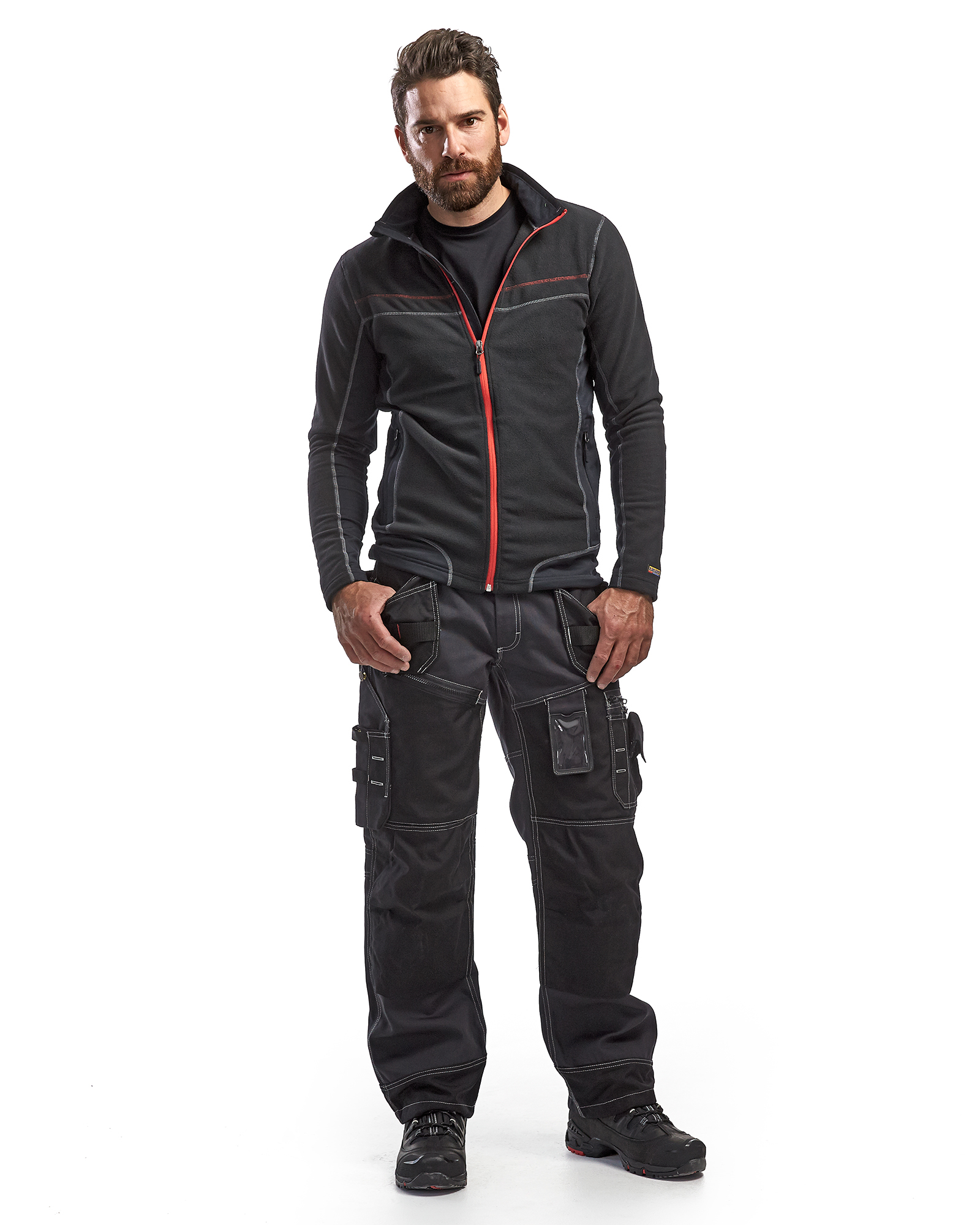 Microfleece Jacke