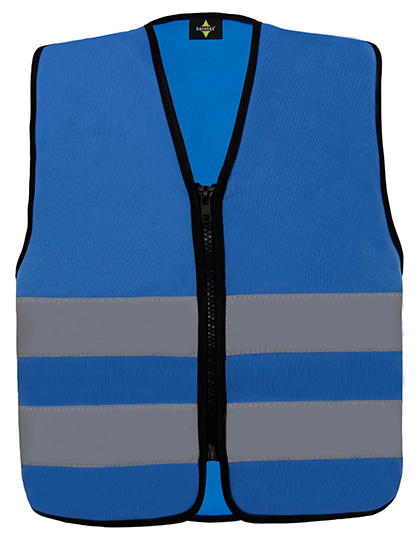 Weste – Kids´ Hi-Vis Safety Vest With Front Zipper Aalborg