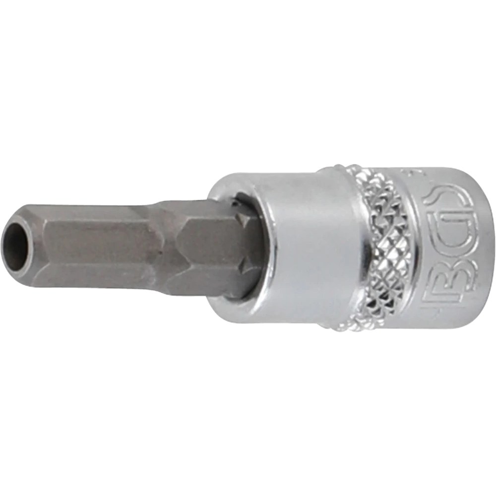 Bit-Einsatz, Antrieb Innenvierkant 6,3 mm (1/4"), Innensechskant mit Bohrung 5 mm