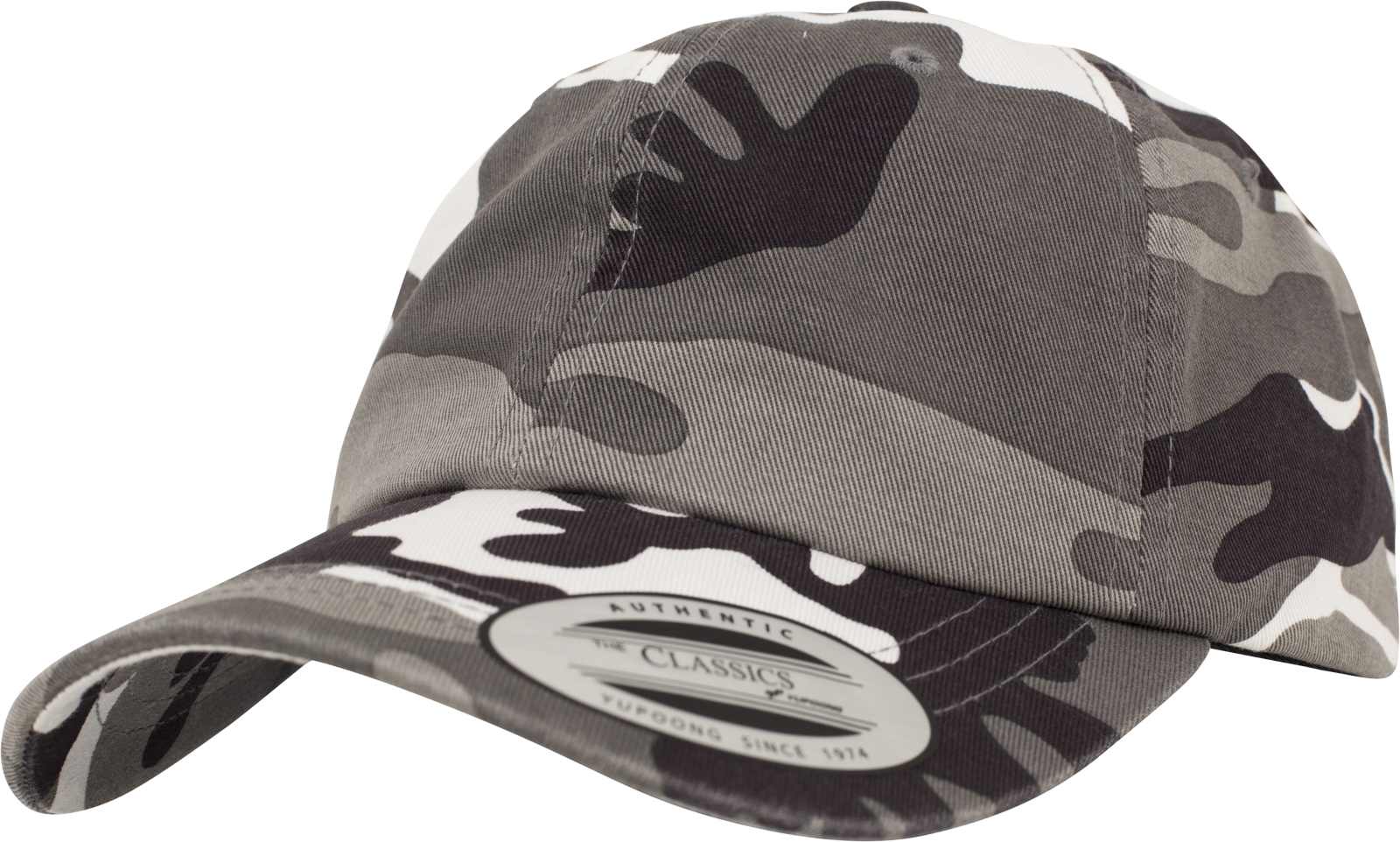 Low Profile Camo Washed Cap