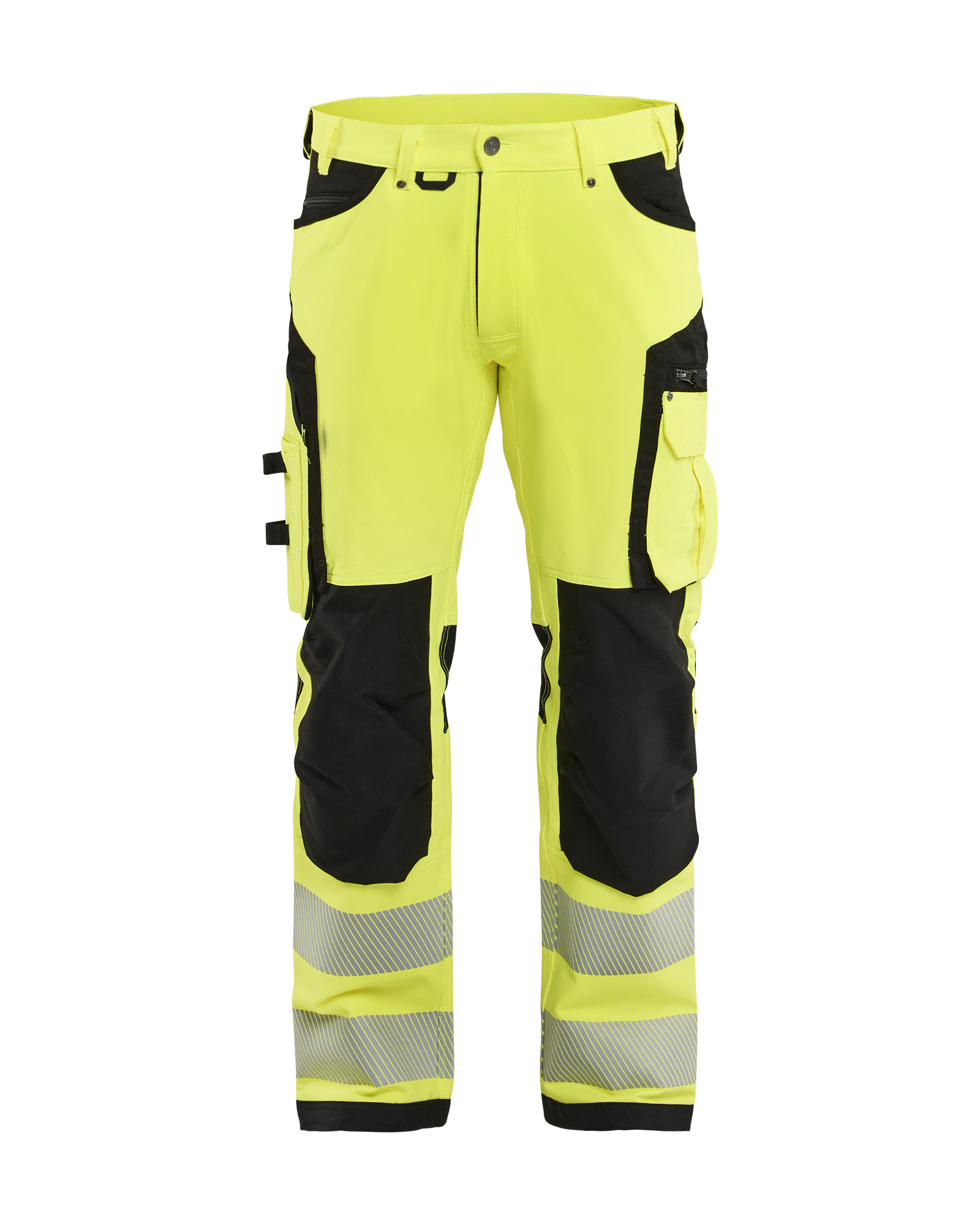 High Vis Arbeitshose 4-Wege-Stretch ohne Werkzeugtaschen