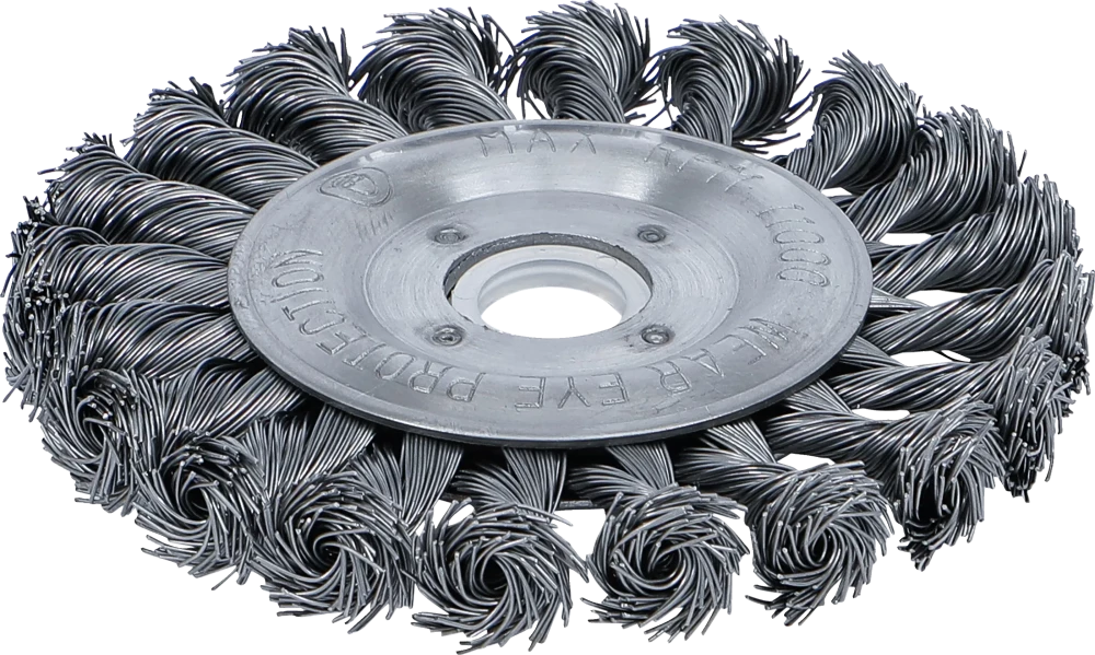 Scheibenbürste / Zopfrundbürste, Ø 115 mm