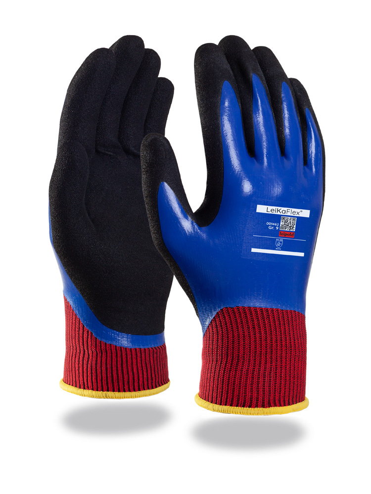 LeiKaFlex® | Feinstrickhandschuh | Nitril-Vollbeschichtung