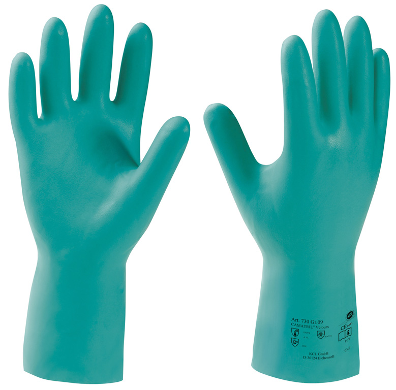 KCL | Camatril® Velours 730 | Nitril | Stulpe