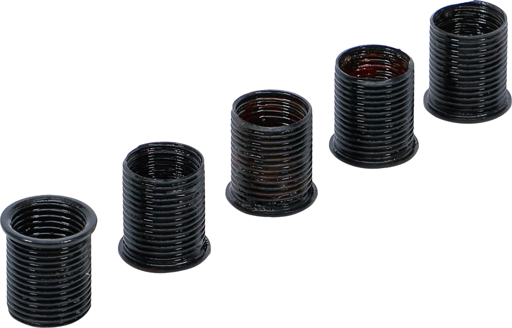 Gewindehülsen, 19 mm, M14 x 1.25, 5-tlg.
