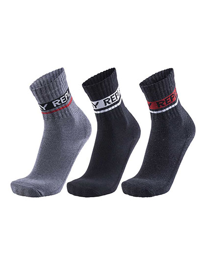 Tennissocken Replay weiß 3er-Pack