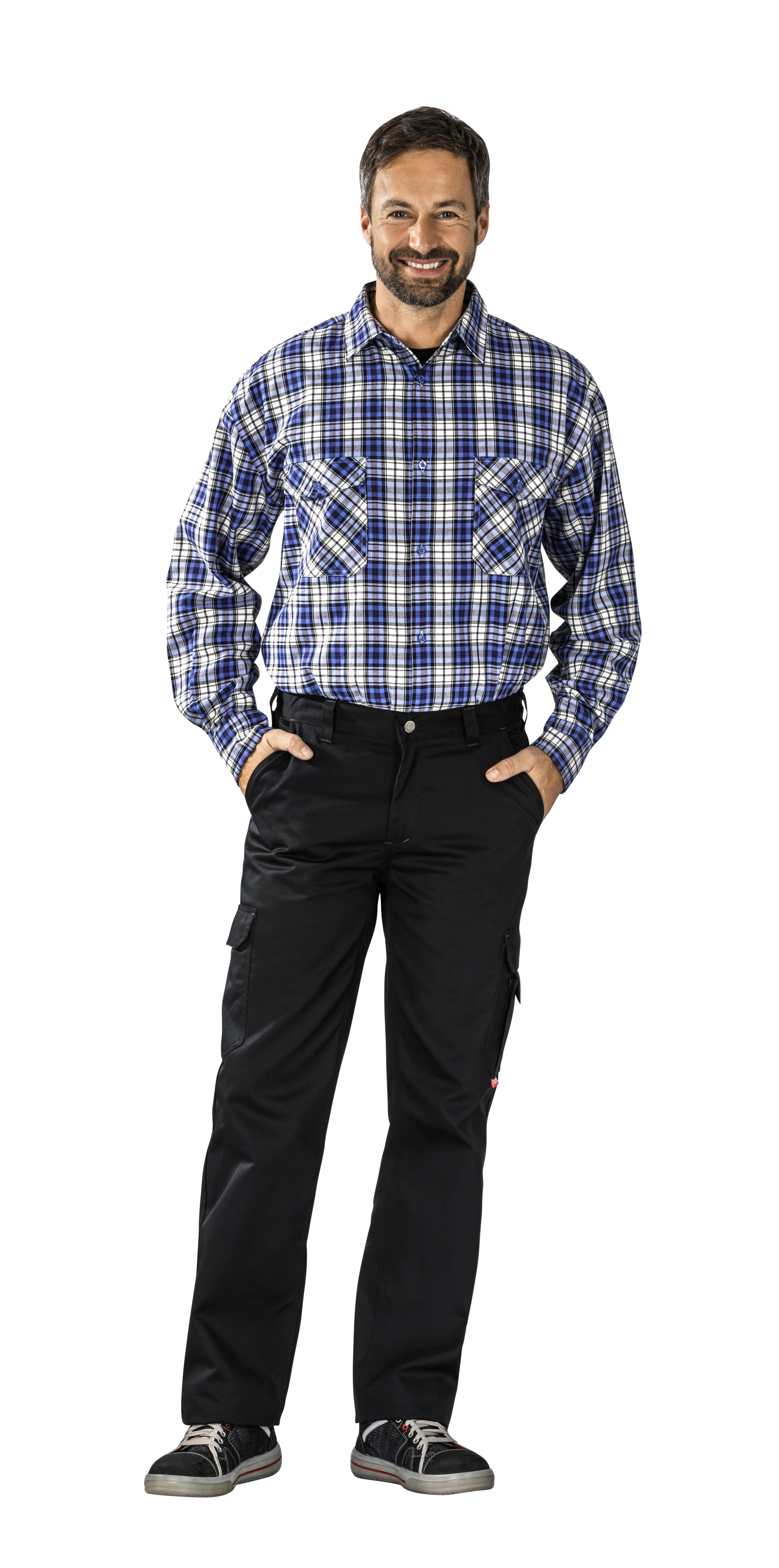 PLANAM Flanellhemd 2001 1/1 Arm Hemden