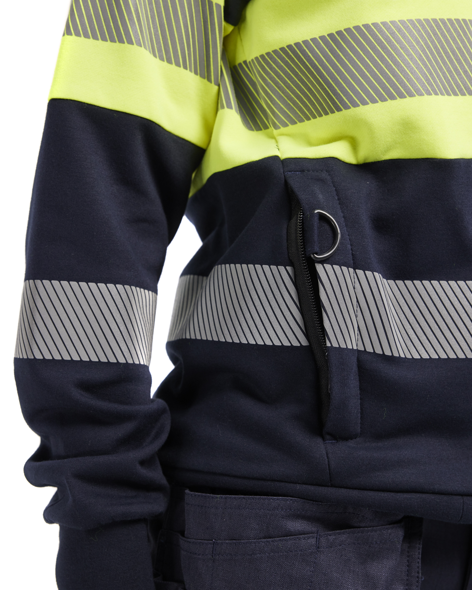 Damen High Vis Multinorm Sweatjacke Inhärent