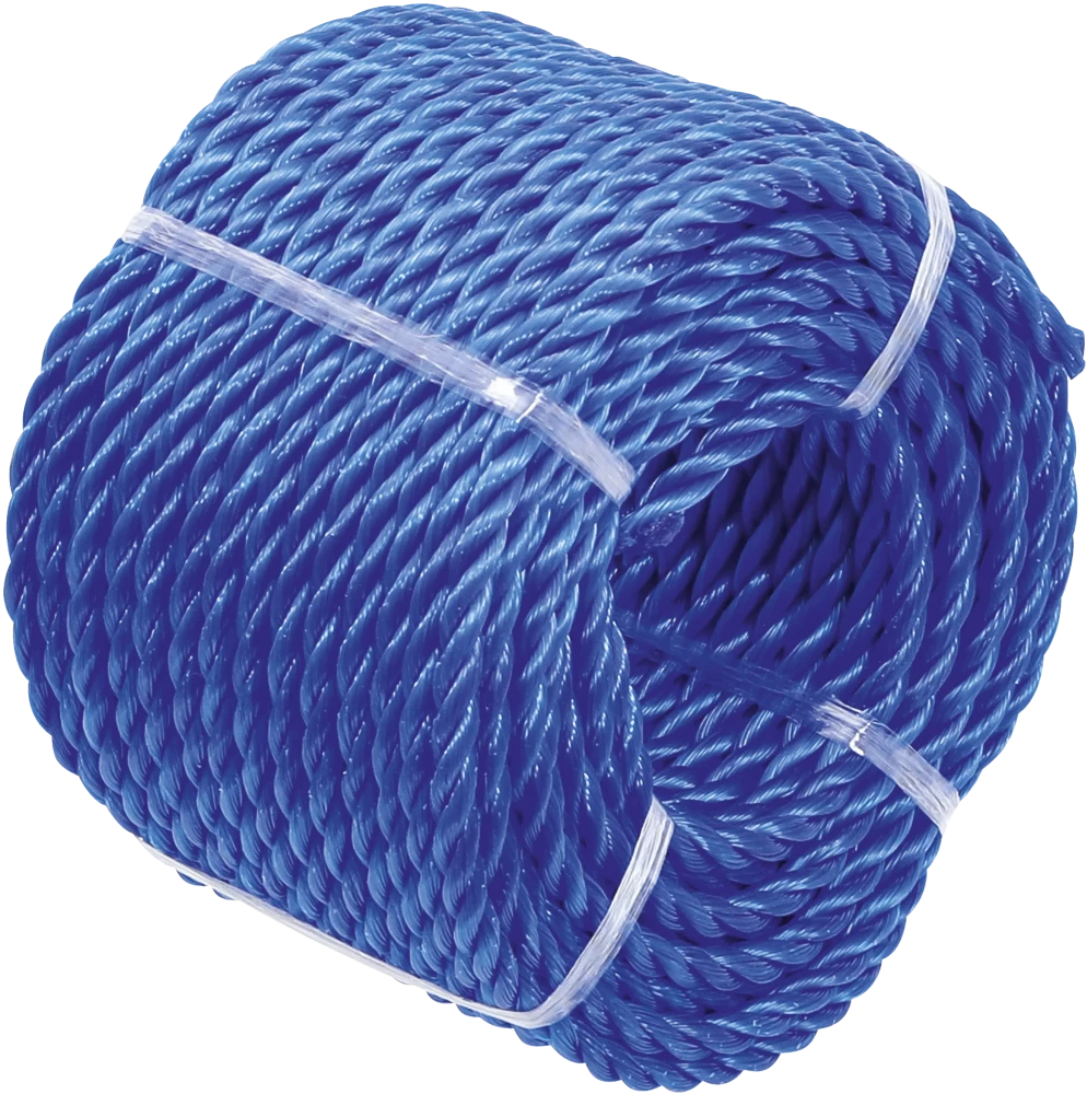 Kunststoff-Seil / Allzweckseil, 4 mm x 20 m, blau