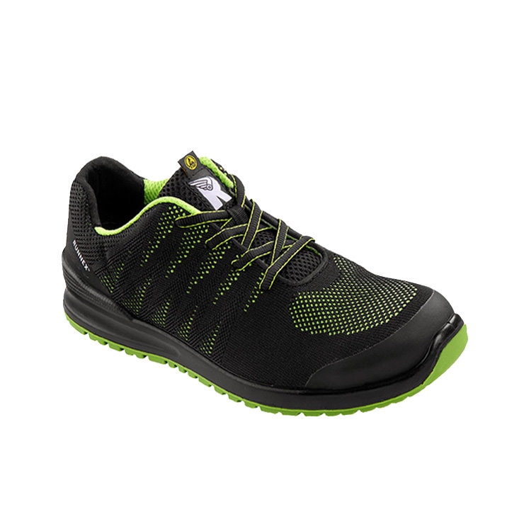 RUNNEX® S1PS-ESD-Sicherheitshalbschuhe SportStar schwarz/grün