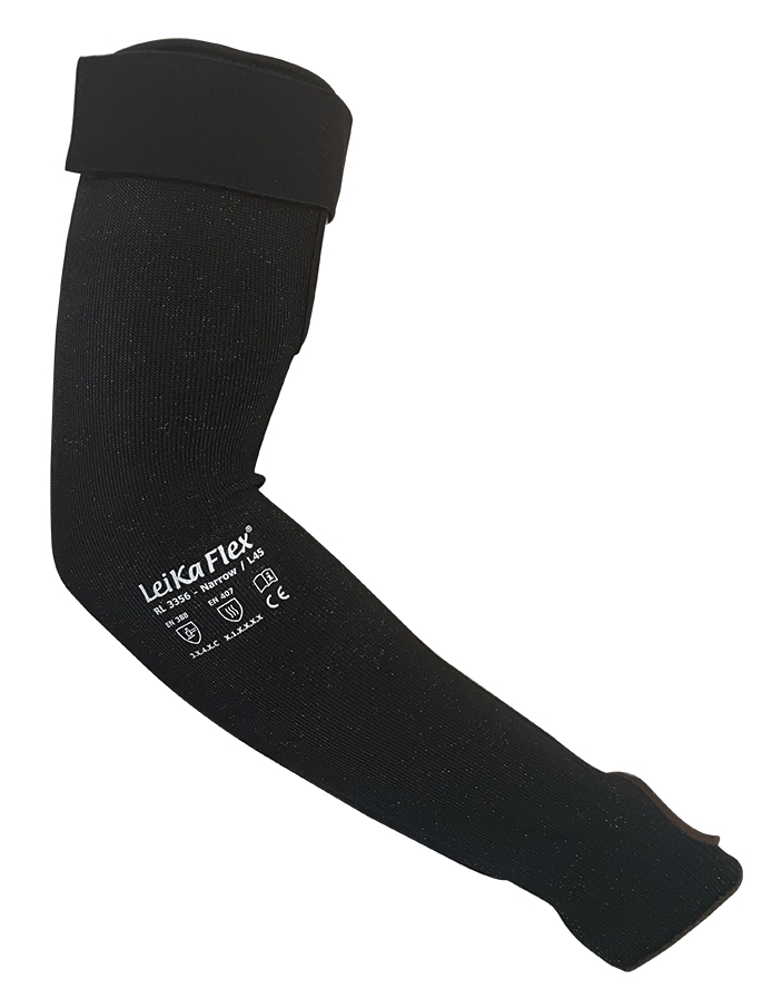 LeiKaFlex® Cut | Schnittschutz-Armstulpe | Cut Level C (TDM) | Länge 45 cm, Weite "NARROW" (schmaler)