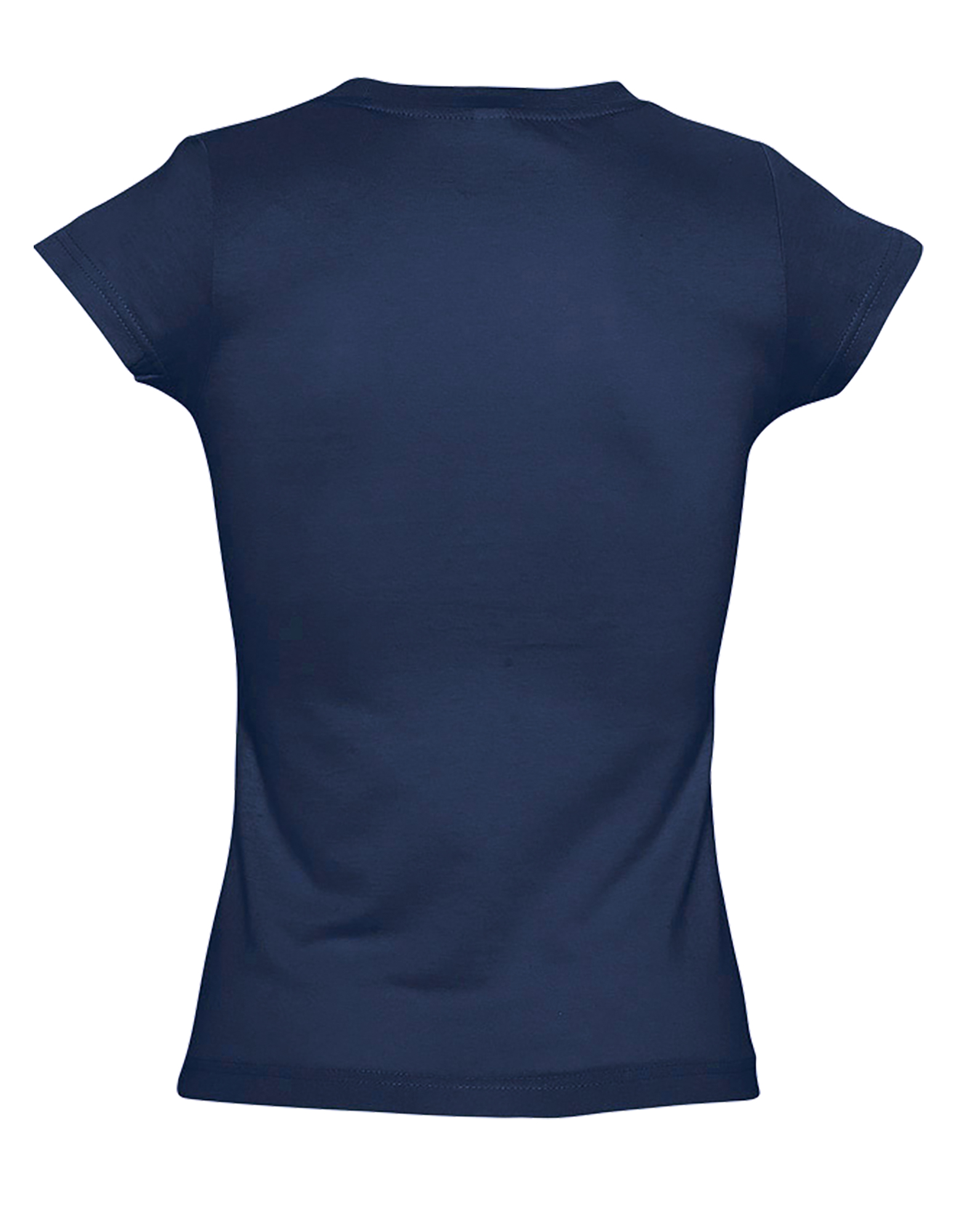Women´s V-Neck-T-Shirt Moon