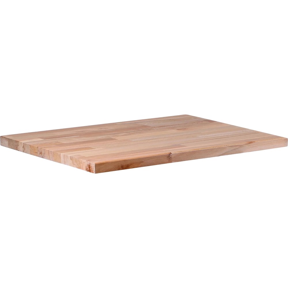Massivholz-Arbeitsplatte, 650 x 550 x 30 mm