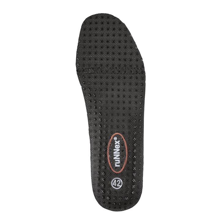 RUNNEX® Ersatzfußbetten schwarz
