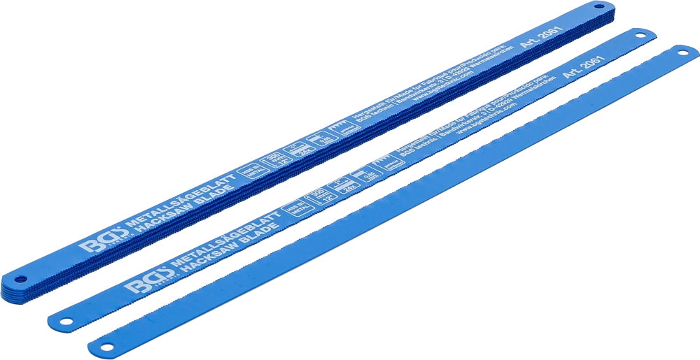 Metallsägeblätter, HSS flexibel, 13 x 300 mm, 10-tlg.