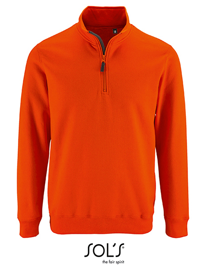 Men´s Zip High Collar Sweatshirt Stan