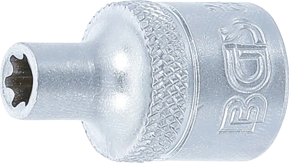 Steckschlüssel-Einsatz E-Profil, Antrieb Innenvierkant 10 mm (3/8"), SW E6