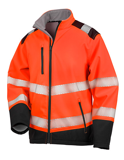 Printable Ripstop Safety Softshell Jacket