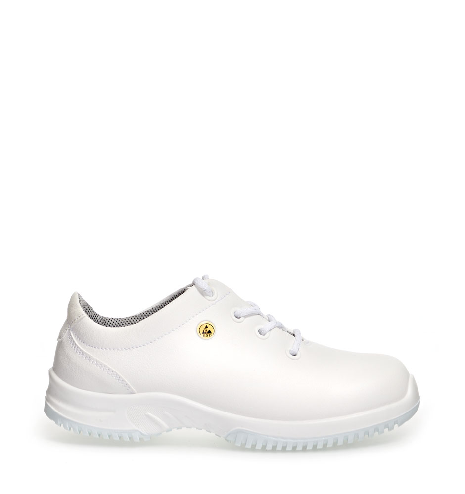 Abeba S2 Sicherheitshalbschuh UNI6 weiß ESD 31780