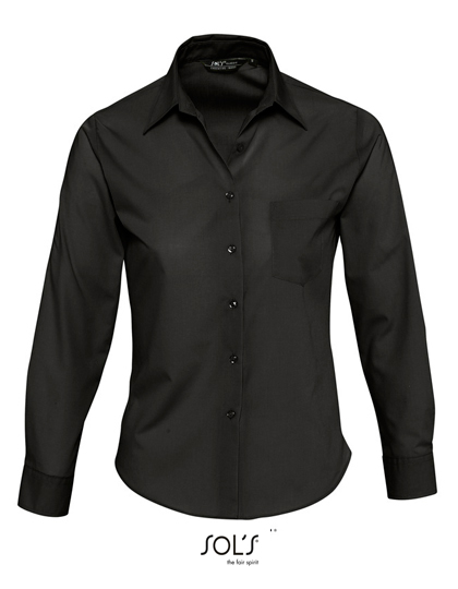 Bluse – Popeline-Blouse Executive Long Sleeve