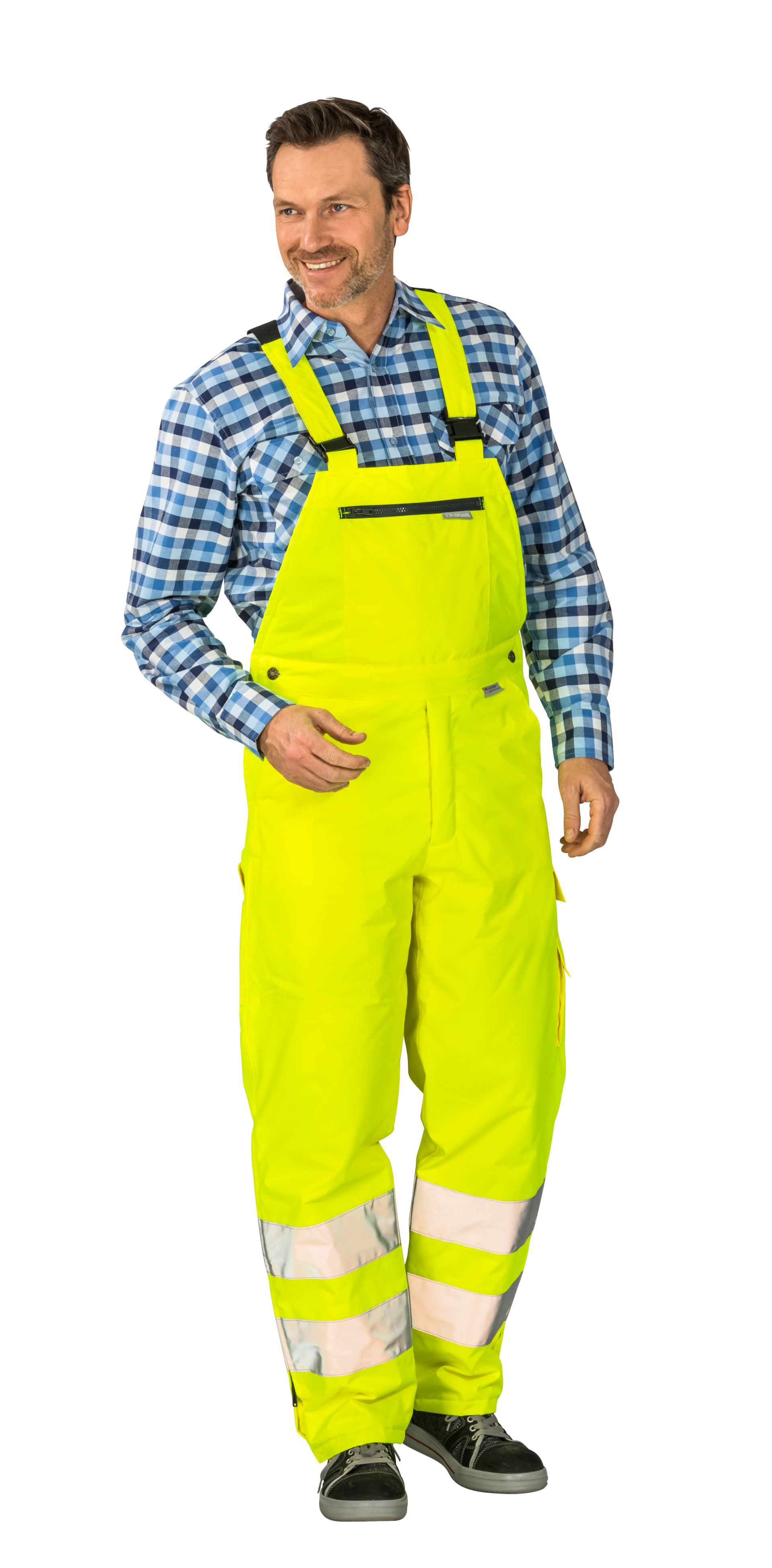 PLANAM Winterlatzhose Warnschutz