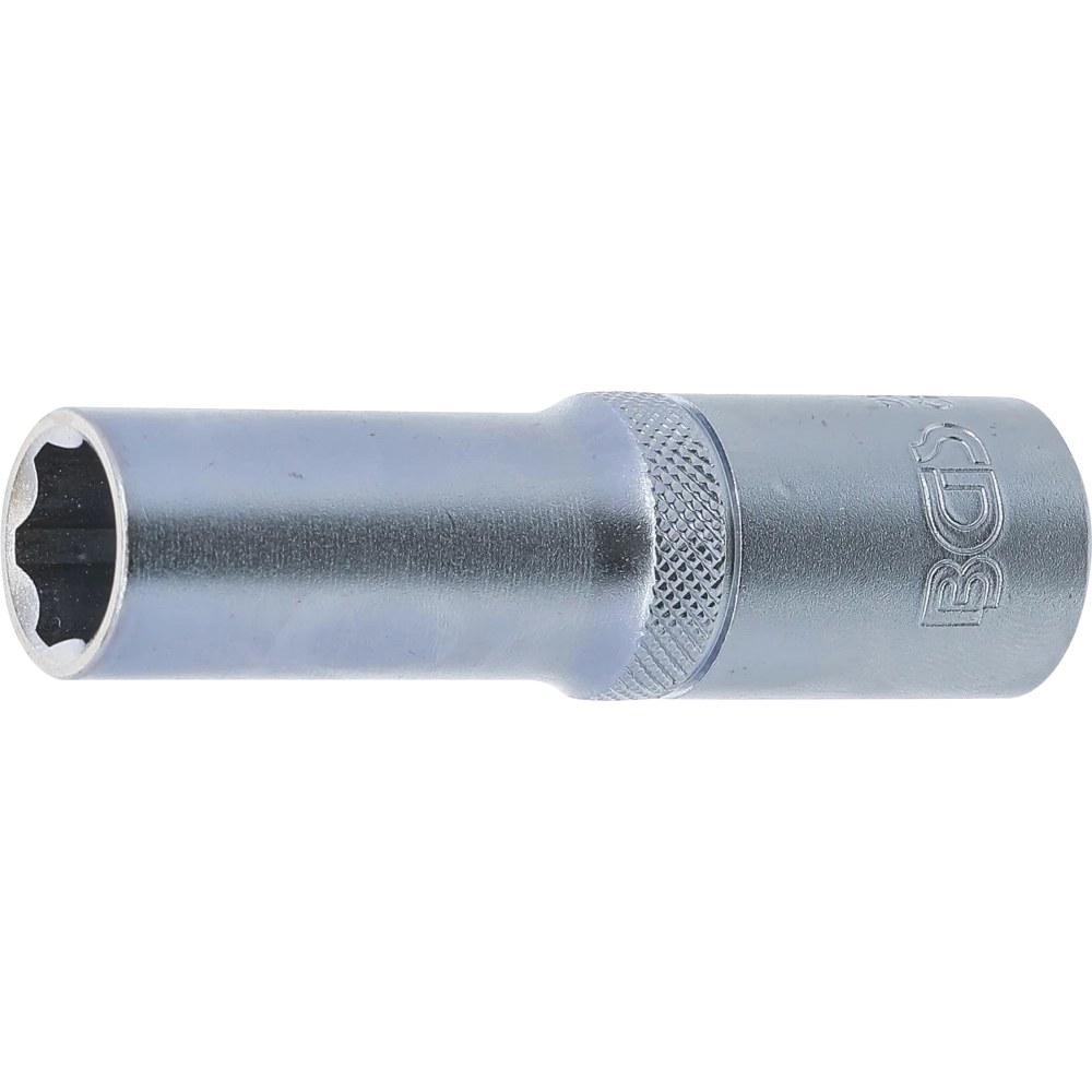 Steckschlüssel-Einsatz Super Lock, tief, Antrieb Innenvierkant 12,5 mm (1/2"), SW 13 mm
