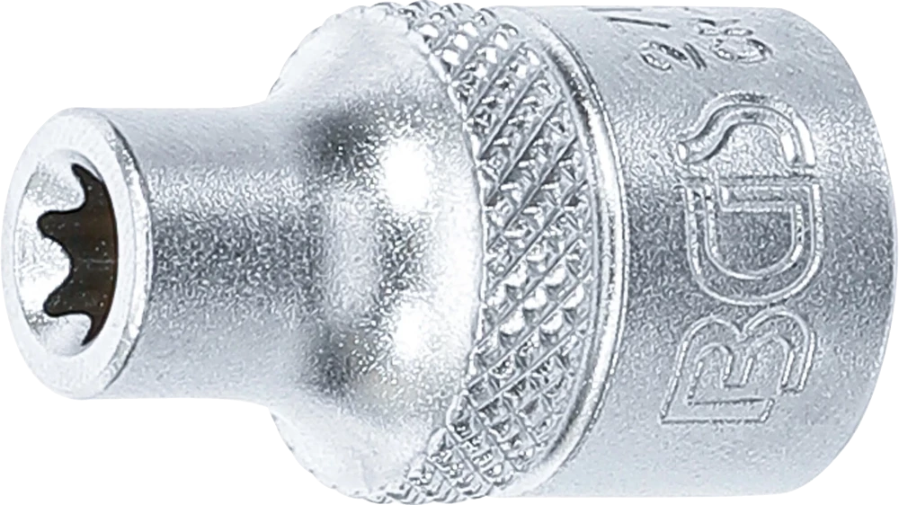 Steckschlüssel-Einsatz E-Profil, Antrieb Innenvierkant 10 mm (3/8"), SW E7