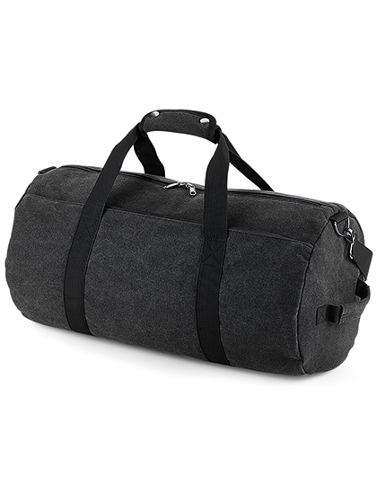 Tasche – Vintage Canvas Barrel Bag