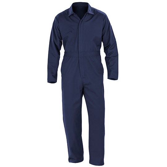 Recycled Action Overall With Zip Front